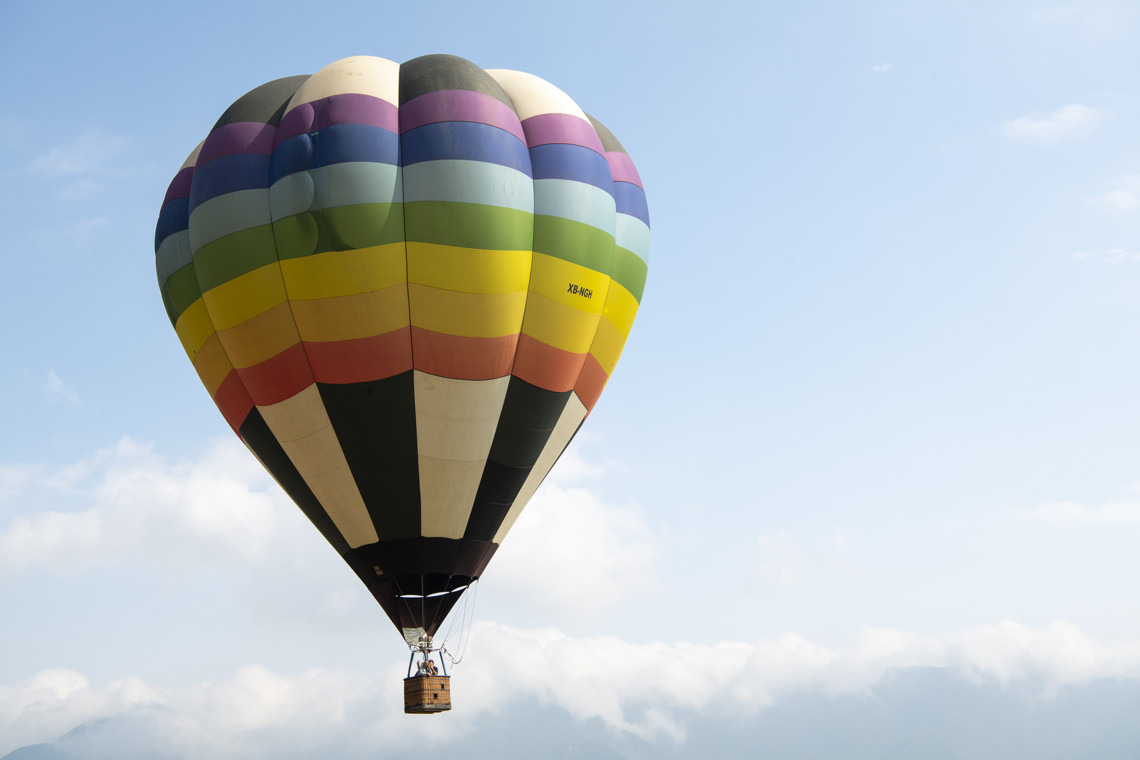 VUELO EN GLOBO